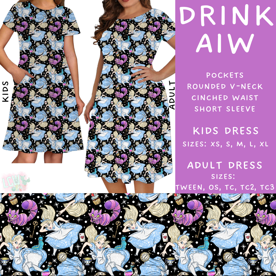 Batch #273 - Magical Faves 10 - Closes 1/20 - ETA late March - Drink AIW Adult & Kids Dresses