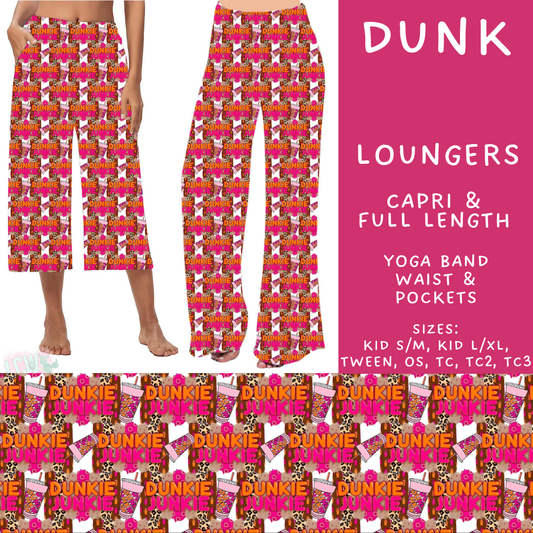 Batch #592 - Fun Run 27 - Closes 9/30 - ETA late Nov - Dunk Capri and Full Length Loungers