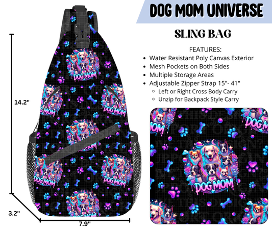 Dog Mom Universe Sling Bag