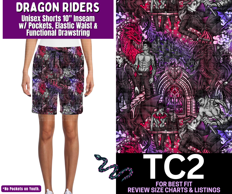 Dragon Riders Unisex Shorts