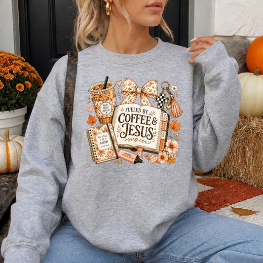 Fueled By Coffee & Jesus Sweatshirt