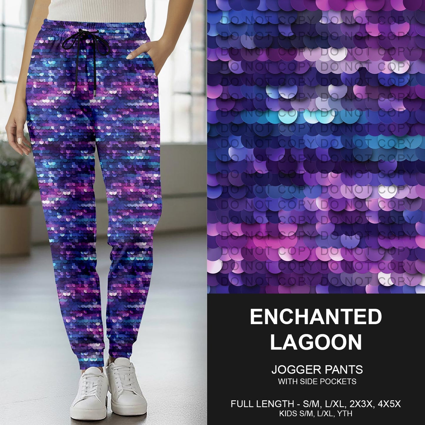 B270 - Preorder Enchanted Lagoon Joggers (Closes 1/18. ETA early April)