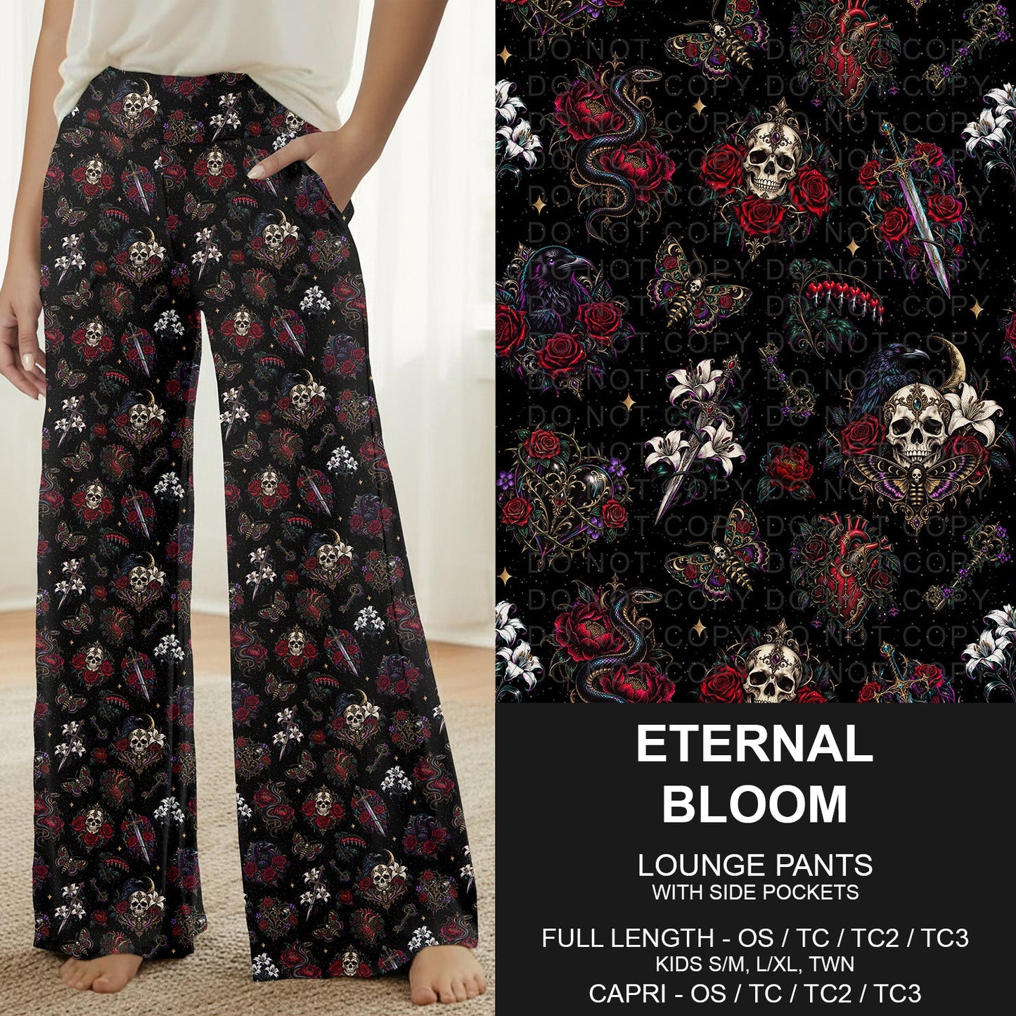 B320 - Preorder Eternal Bloom Lounge Pants (Closes 11/08. ETA: mid Jan.)