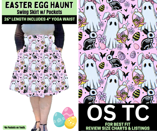 Easter Egg Haunt Swing Skirt