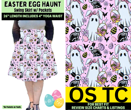 Easter Egg Haunt Swing Skirt