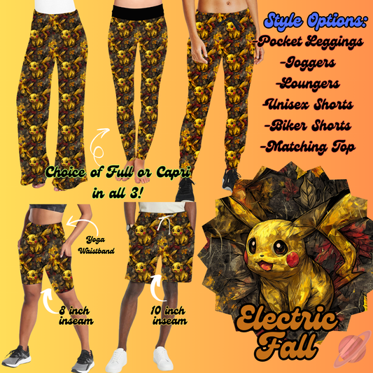 ELECTRIC FALL-BOTTOMS PREORDER-SOFT CLOSE 8/7-HARD CLOSE 8/9