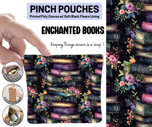Enchanted Books Pinch Pouches