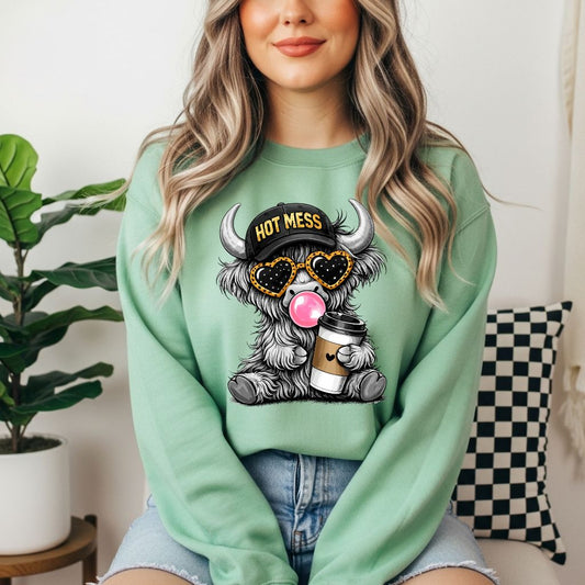 Hot Mess Highland Sweatshirt