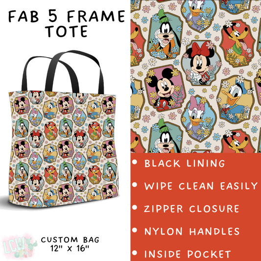 Batch #515 - Magical Faves 19 - Closes 4/10 - ETA mid June - Fab 5 Frame Tote