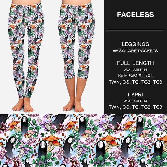 RTS - Faceless Leggings w/ Pockets