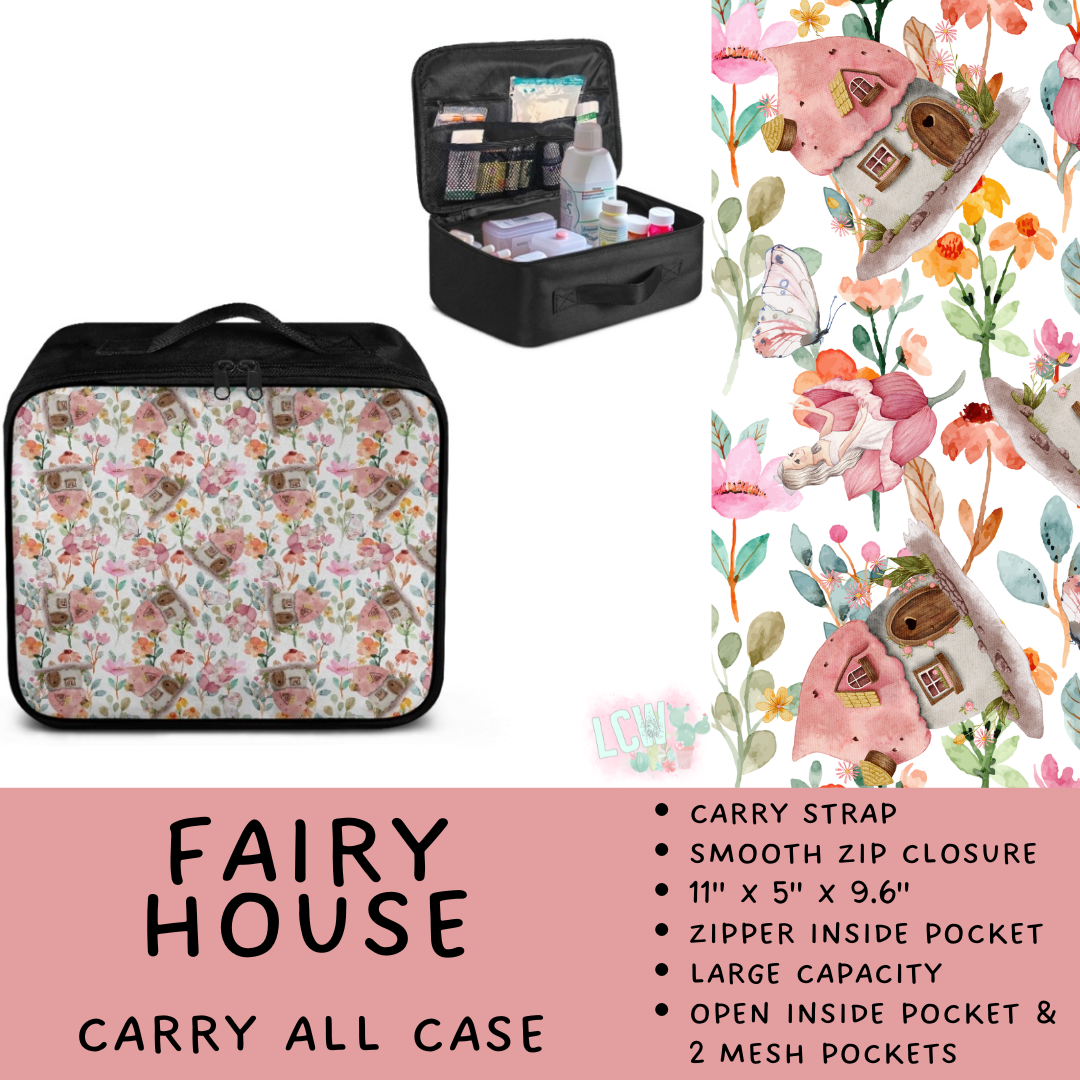 Batch #573 - Carry All Case - Closes 8/21 - ETA late October - Fairy House Carry All Case