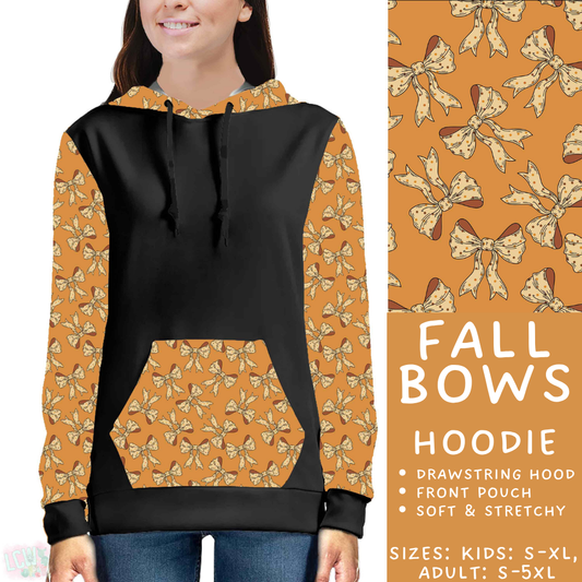 Batch #575 - Fun Run 26 - Closes 8/26 - ETA late October - Fall Bows Hoodie