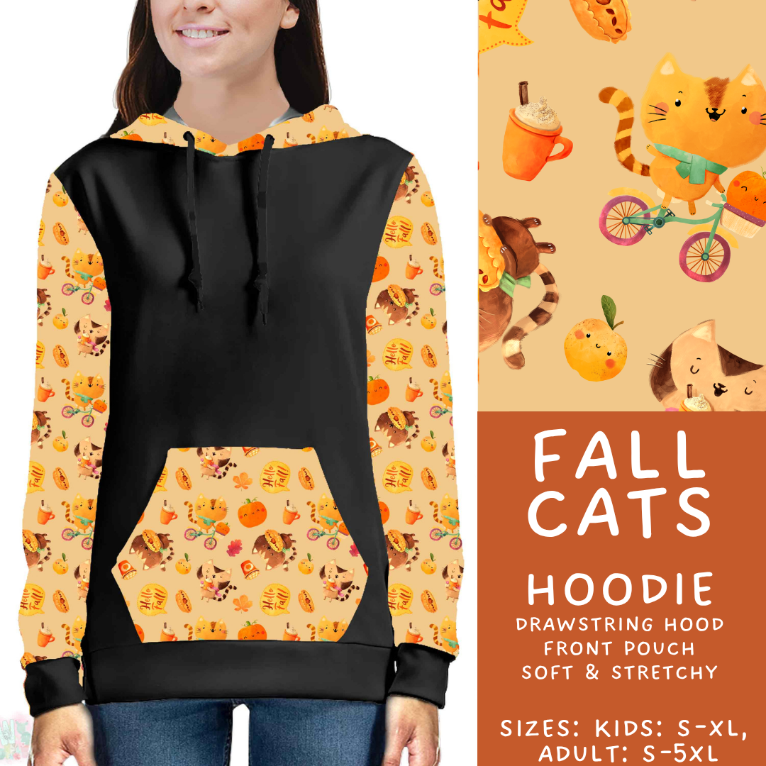 Batch #582 - Hello Fall 3 - Closes 9/7 - ETA early Nov - Fall Cat Hoodie