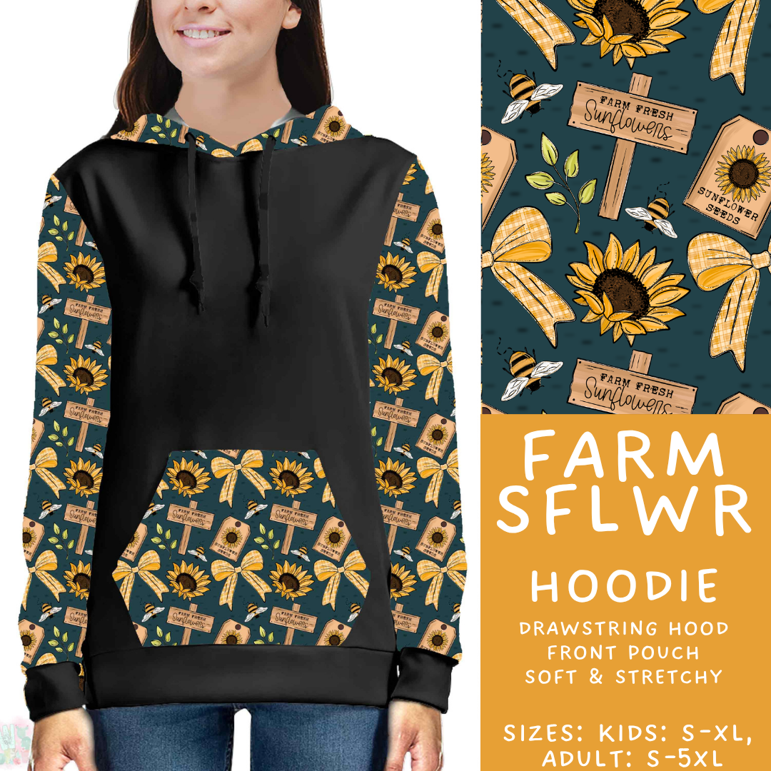 Batch #582 - Hello Fall 3 - Closes 9/7 - ETA early Nov - Farm SFlwr Hoodie