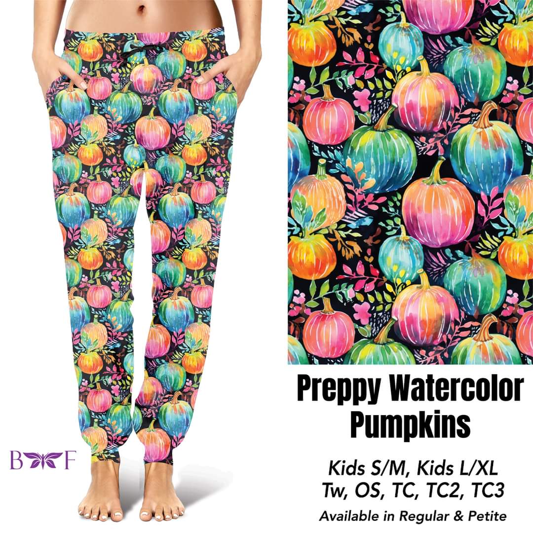 Preppy Pumpkin Capris