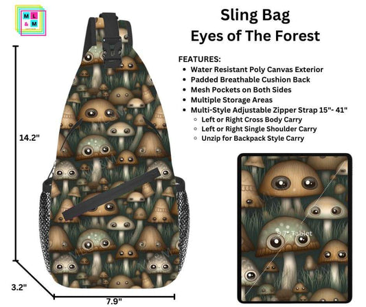 Eyes of the Forest Sling Bag