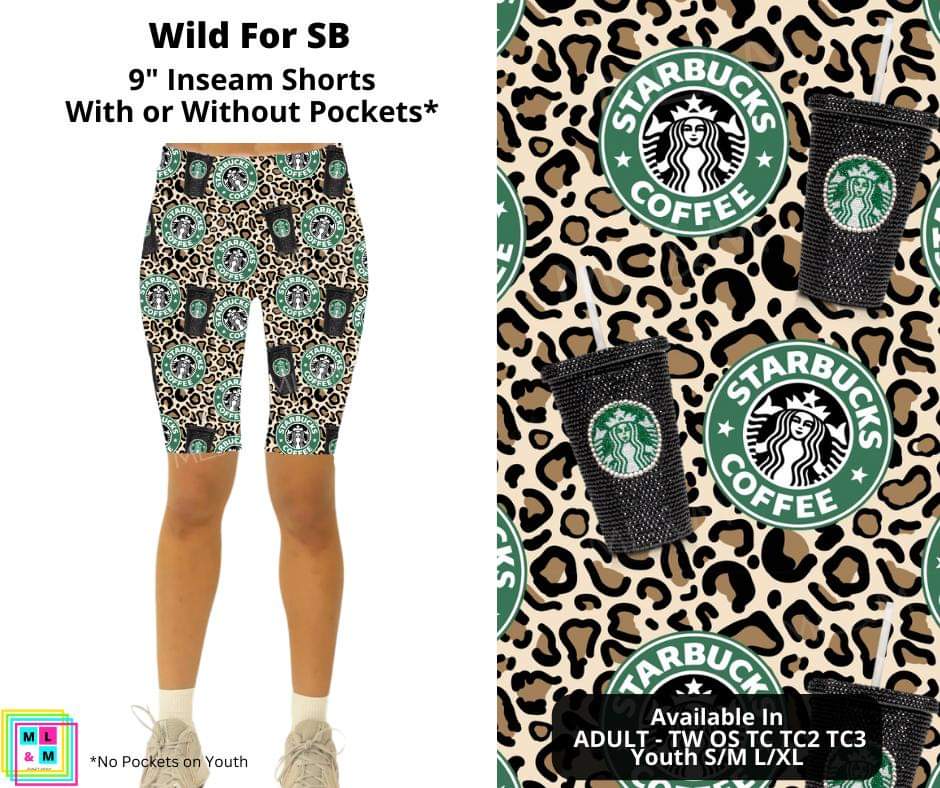 Wild For SB Shorts w/ Pockets