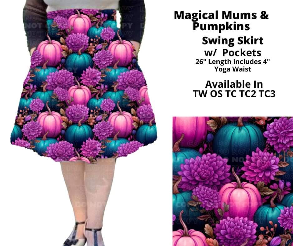 Magical Mums & Pumpkins Swing Skirt