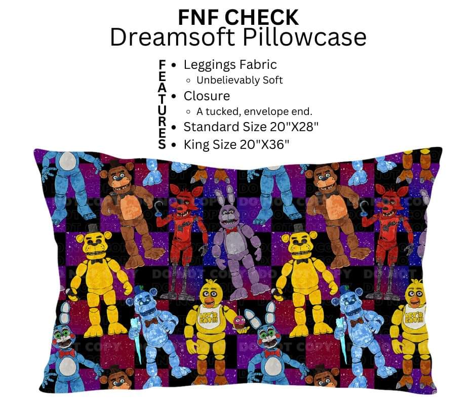 FNF Check Dreamsoft Pillowcase