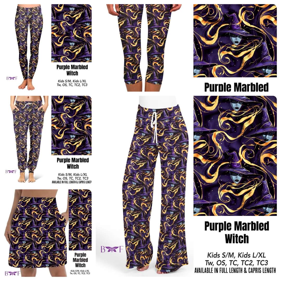 Purple marbled witches Preorder#0818