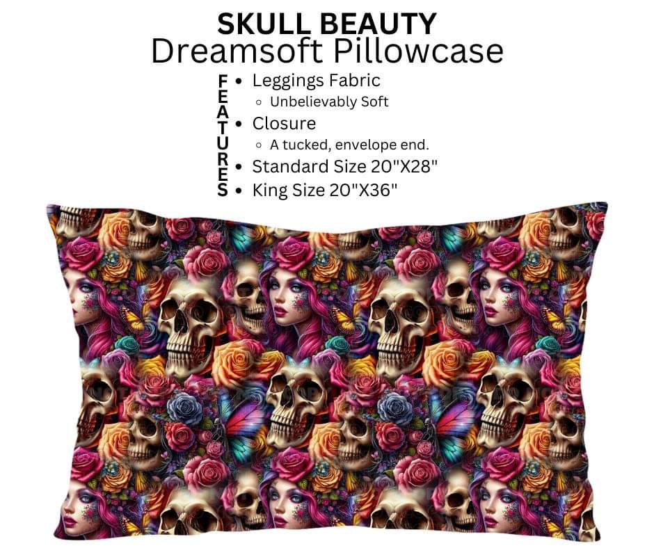 Skull Beauty Dreamsoft Pillowcase