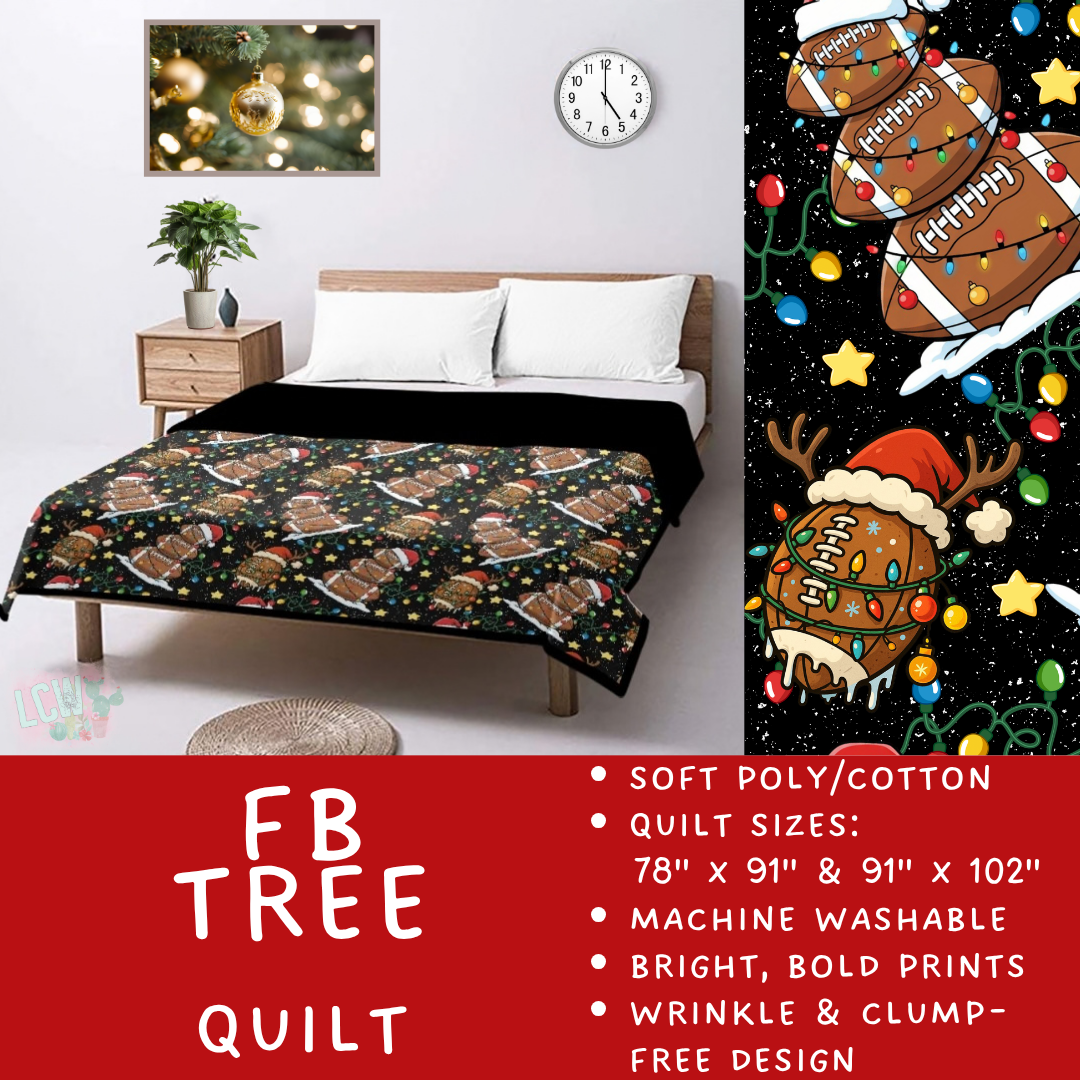 Batch #597 - Christmas Quilts - Closes 10/12 - ETA early Dec - FB Tree Quilt