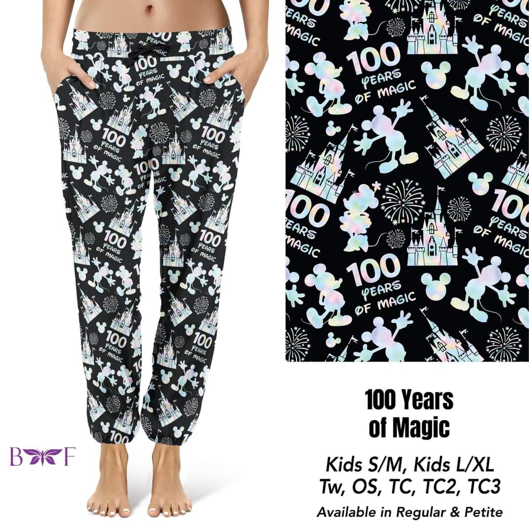 100 years of Magic Leggings, Capris and Joggers