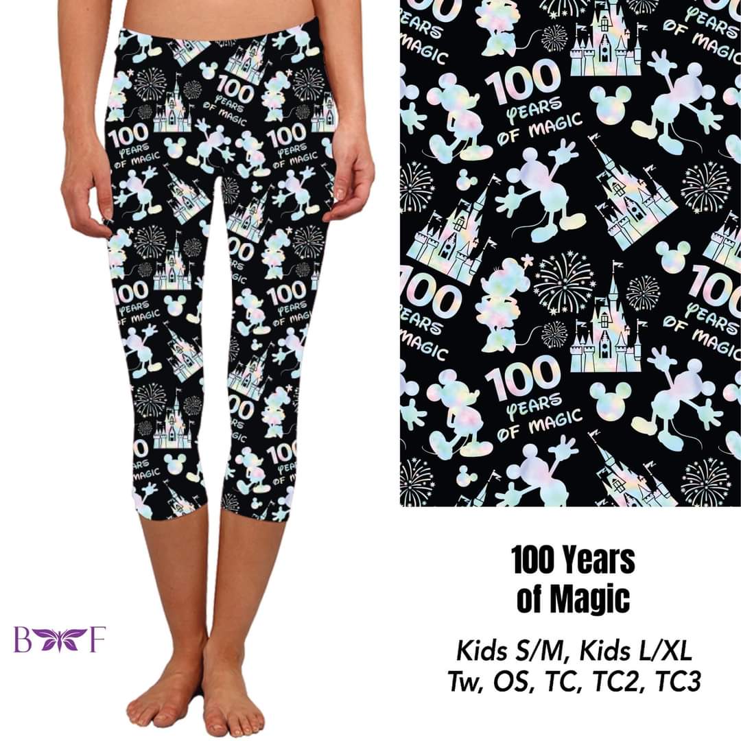 100 years of Magic Leggings, Capris and Joggers