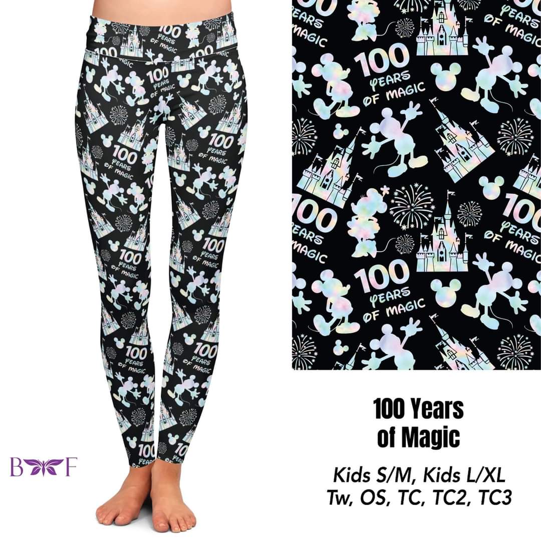 100 years of Magic Leggings, Capris and Joggers