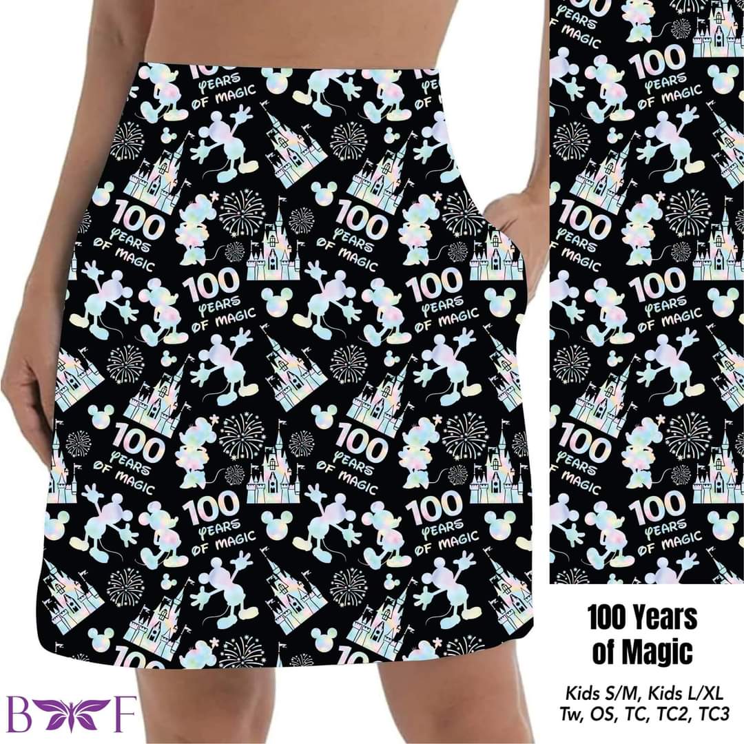 100 years of Magic Skort