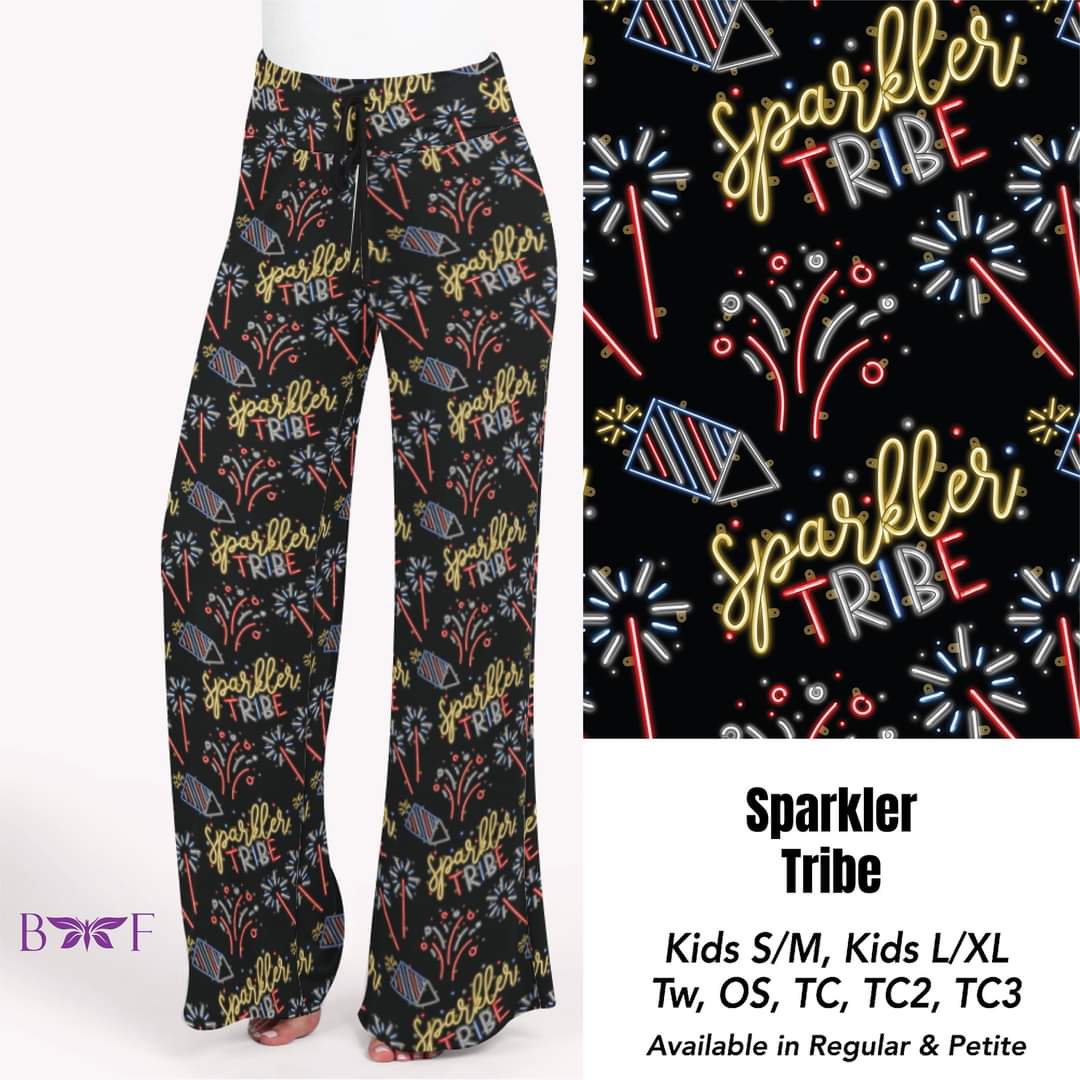 Sparkler Tribe leggings, Capris, Lounge Pants and Joggers