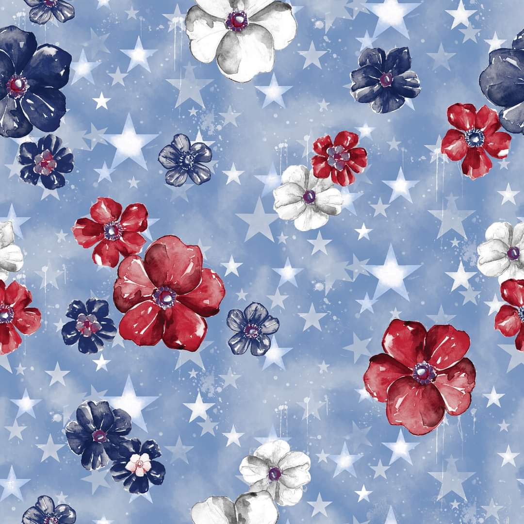 Stars & Flowers Capris