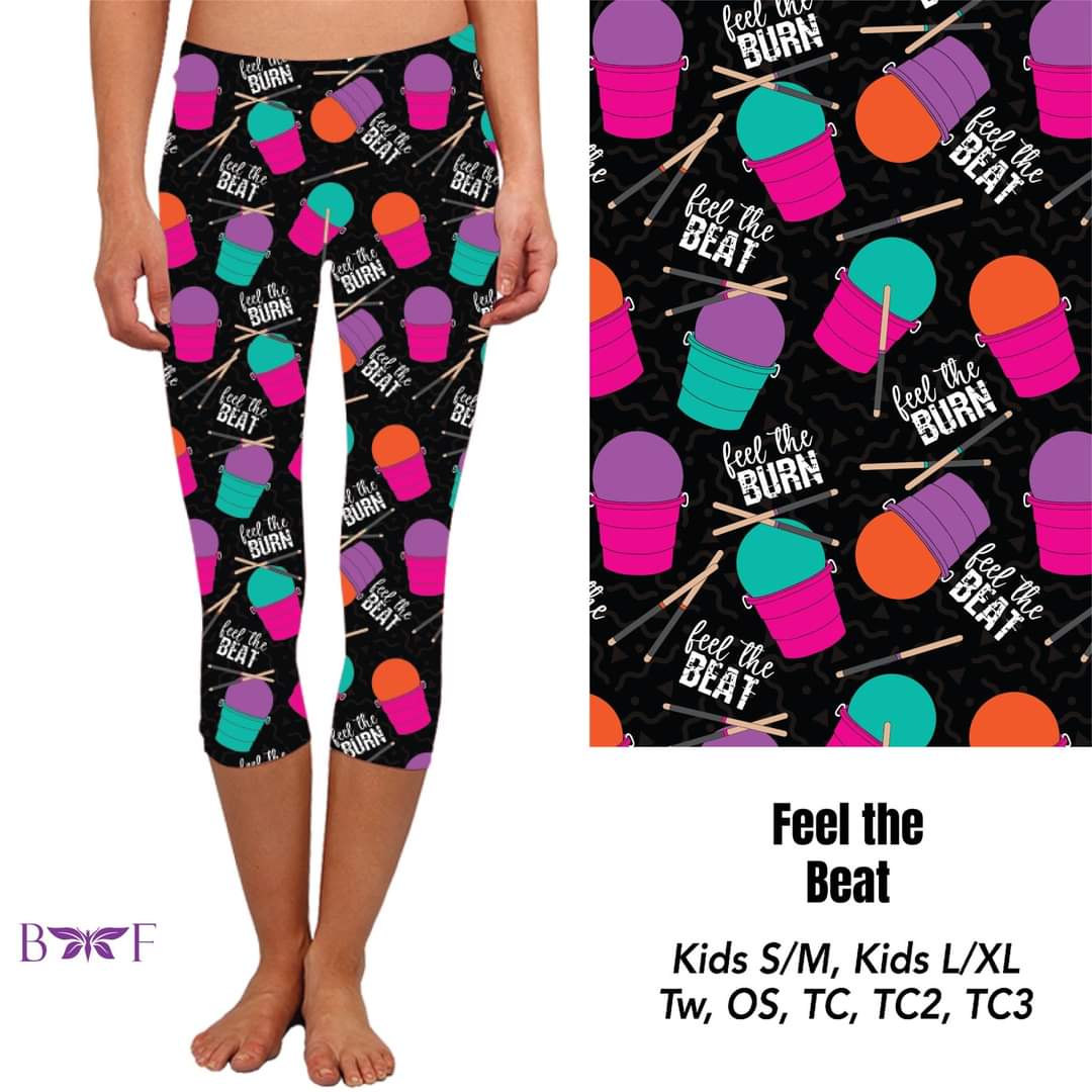 Feel the Beat Cardio Drumming leggings, capris