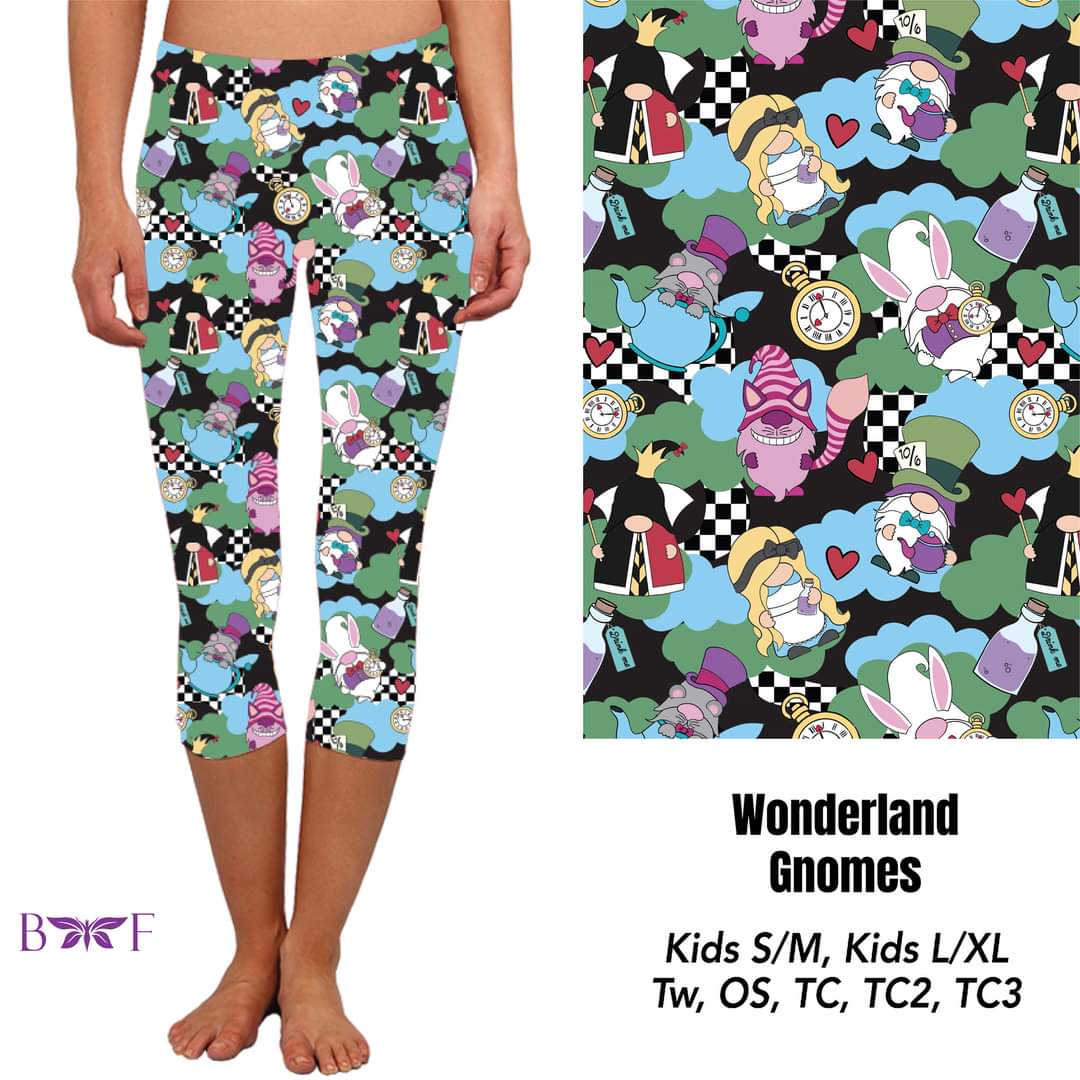 Wonderland Gnomes Leggings