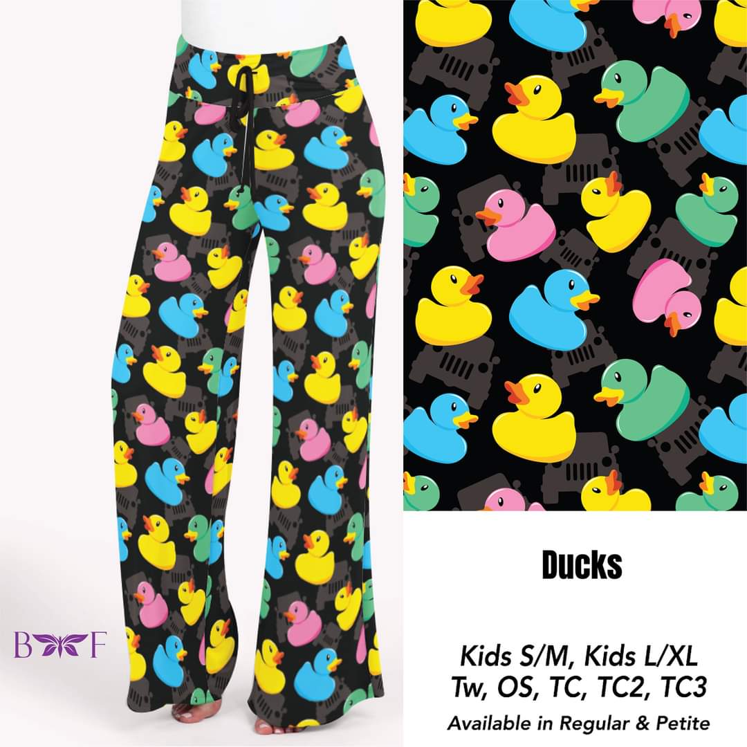 Ducks Leggings ,Capris and Biker Shorts