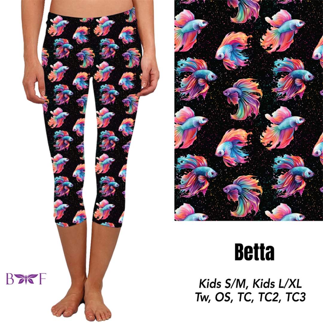 Betta Capris and Biker Shorts