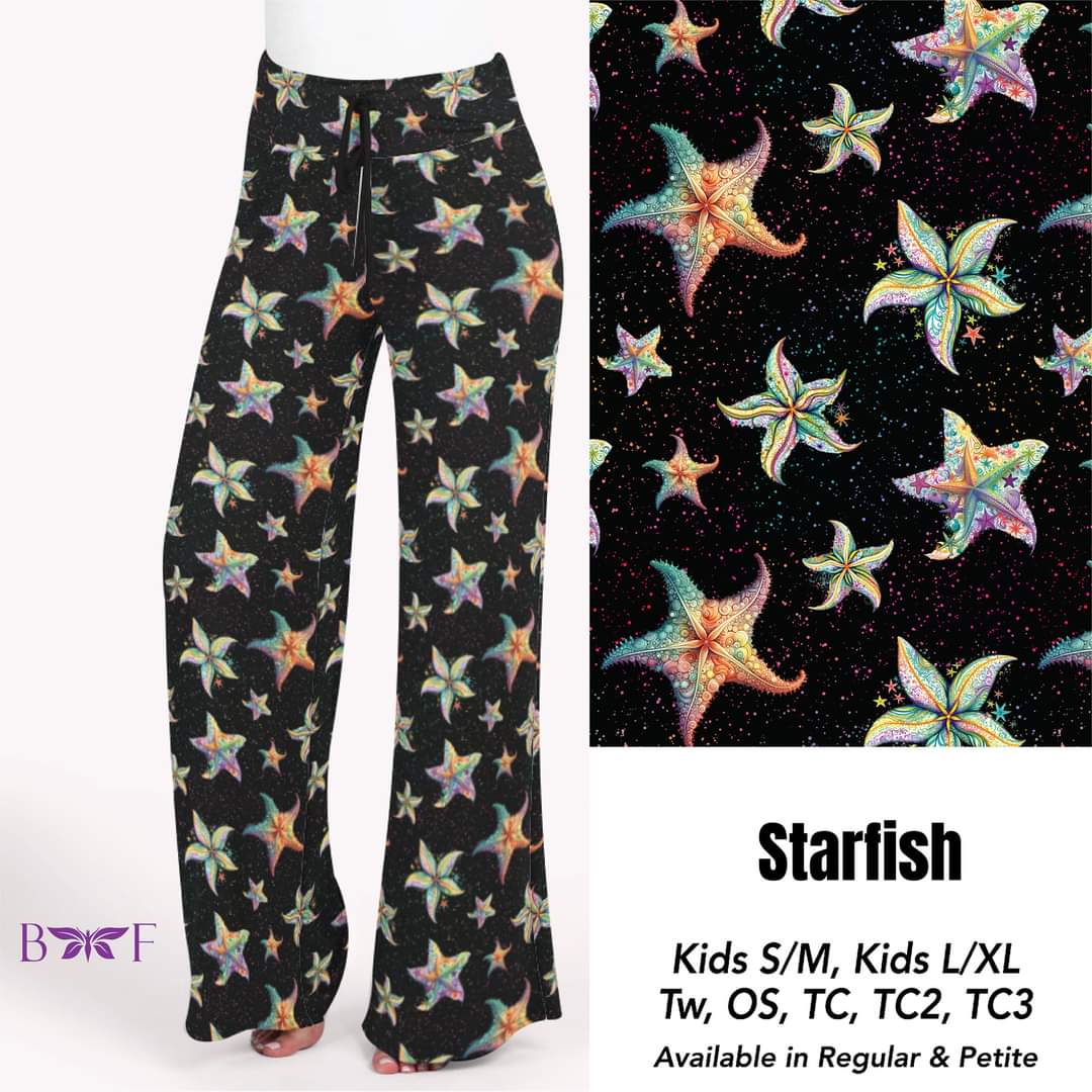 Starfish Capris and Biker Shorts