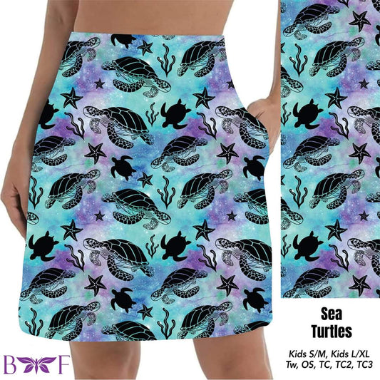 Sea Turtles skort