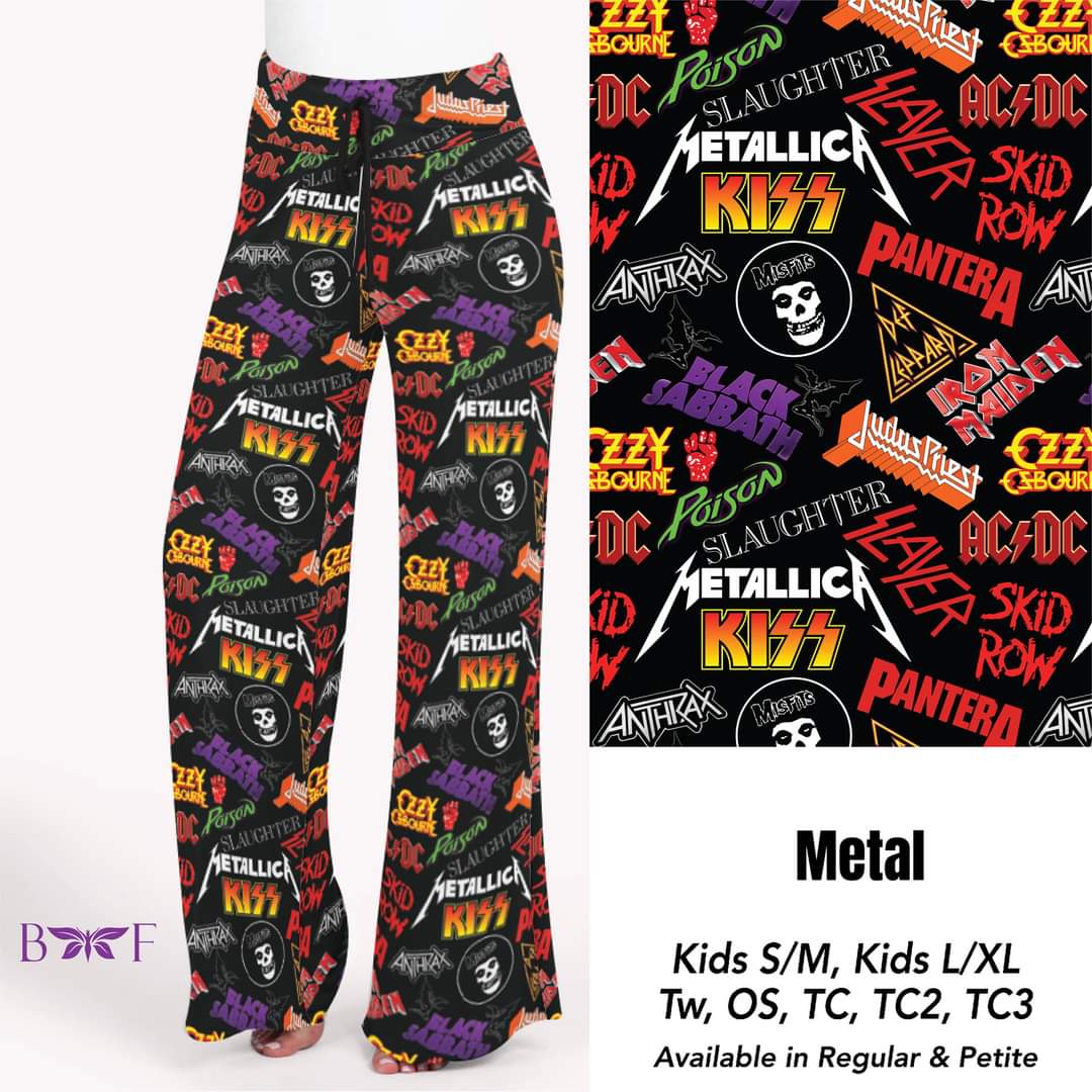 Metal Leggings ,Capris, Lounge Pants, Joggers and Biker Shorts