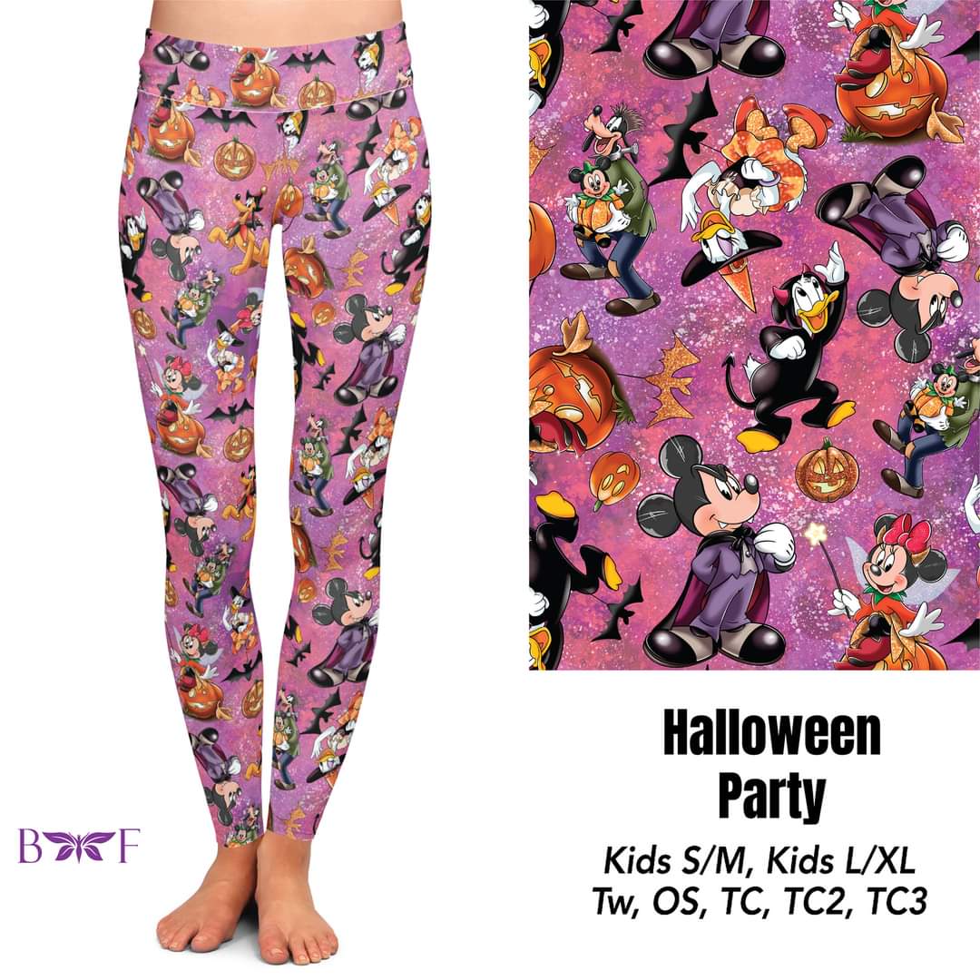 Halloween Party Leggings