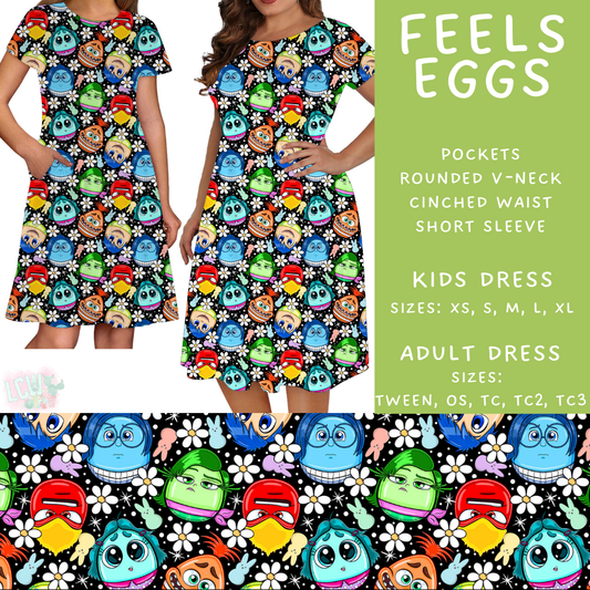 Batch #477 - Magical Character Easter - Closes 1/12 ETA - Early March - Feels Eggs Adult & Kids Dresses