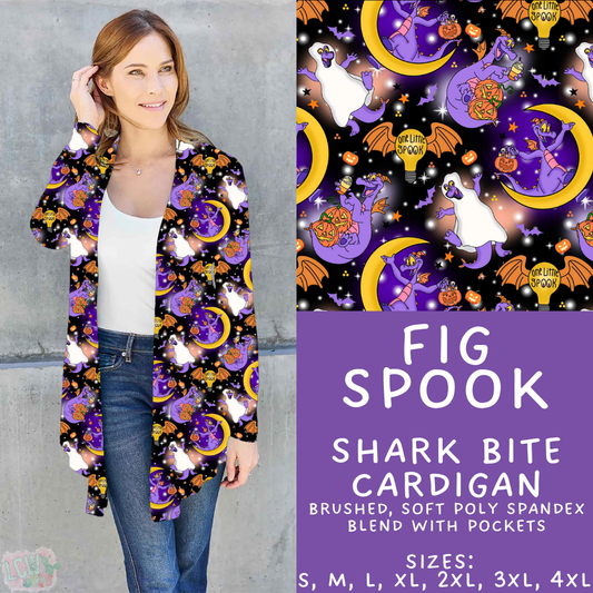Batch #567 - Magical Character Halloween - Closes 8/10 - ETA early Oct - Fig Spook Cardigan