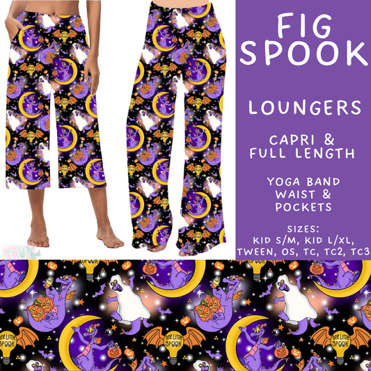 Batch #567 - Magical Character Halloween - Closes 8/10 - ETA early Oct - Fig Spook Capri and Full Length Loungers
