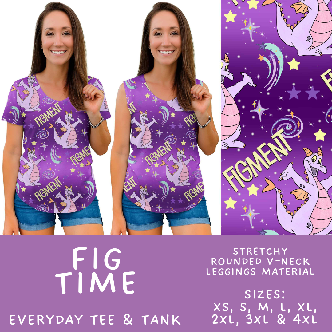 Batch #594 - Magical Faves 25 - Closes 10/5 - ETA early Dec - Fig Time Everyday Tank & Tee