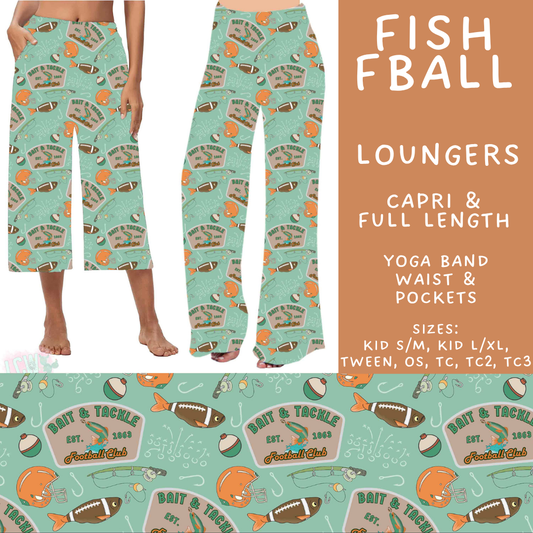 Batch #592 - Fun Run 27 - Closes 9/30 - ETA late Nov - Fish FBall Capri and Full Length Loungers
