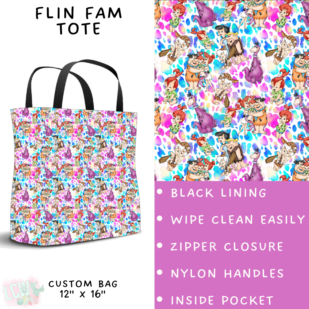 Batch #278 - Cool Characters 7 - Closes 1/29 - ETA early April - Flin Fam Tote