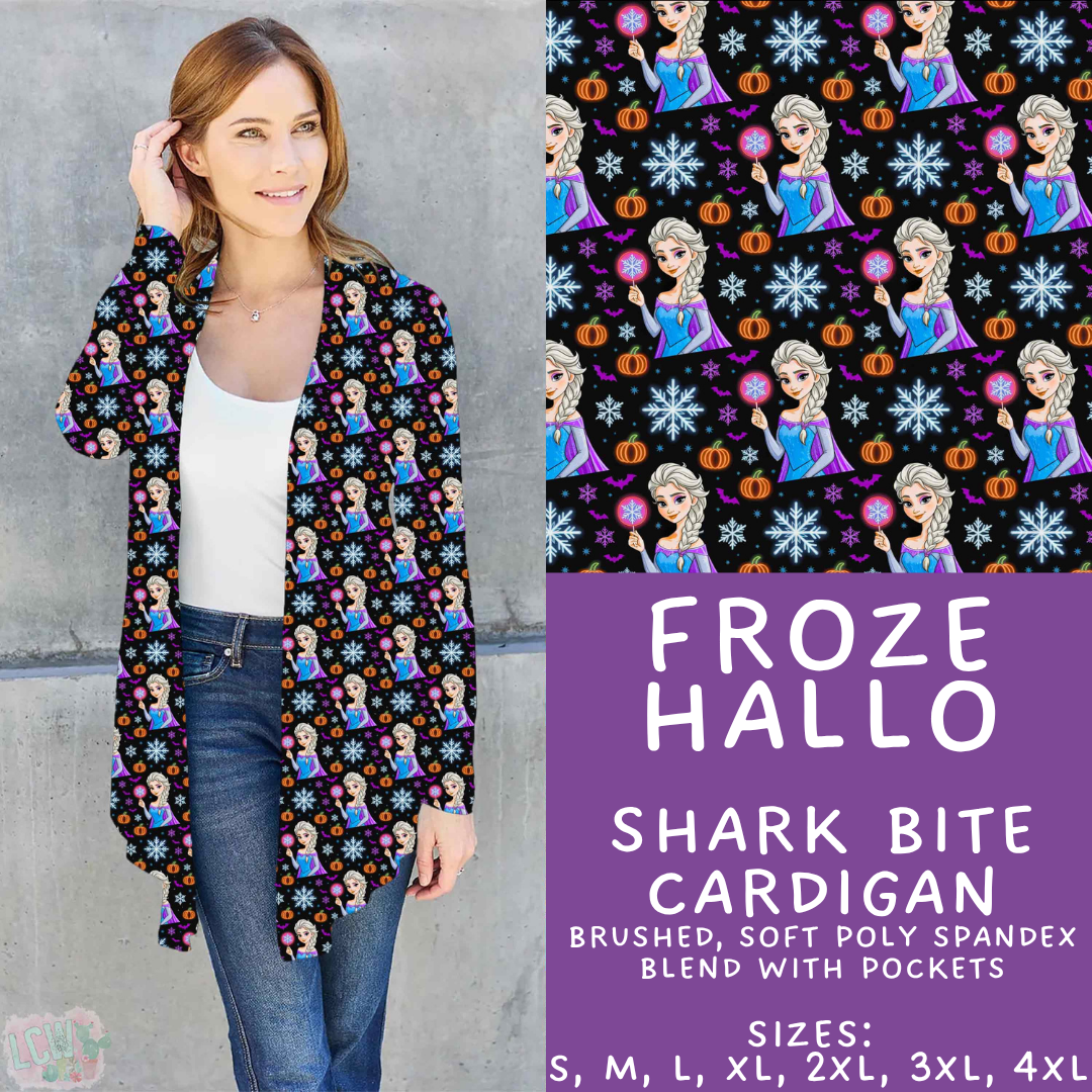 Batch #569 - Princess Halloween - Closes 8/14 - ETA early/mid Oct - Froze Hallo Cardigan