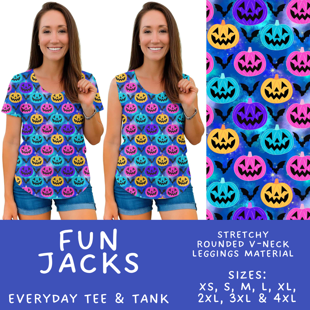 Batch #574 - HalloThanksMas - Closes 8/24 - ETA mid/late October - Fun Jacks Everyday Tank & Tee