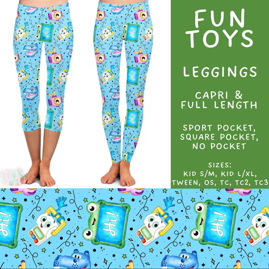 Batch #572 - Magical Faves 23 - Closes 8/19 - ETA mid October - Fun Toys Full and Capri Length Leggings