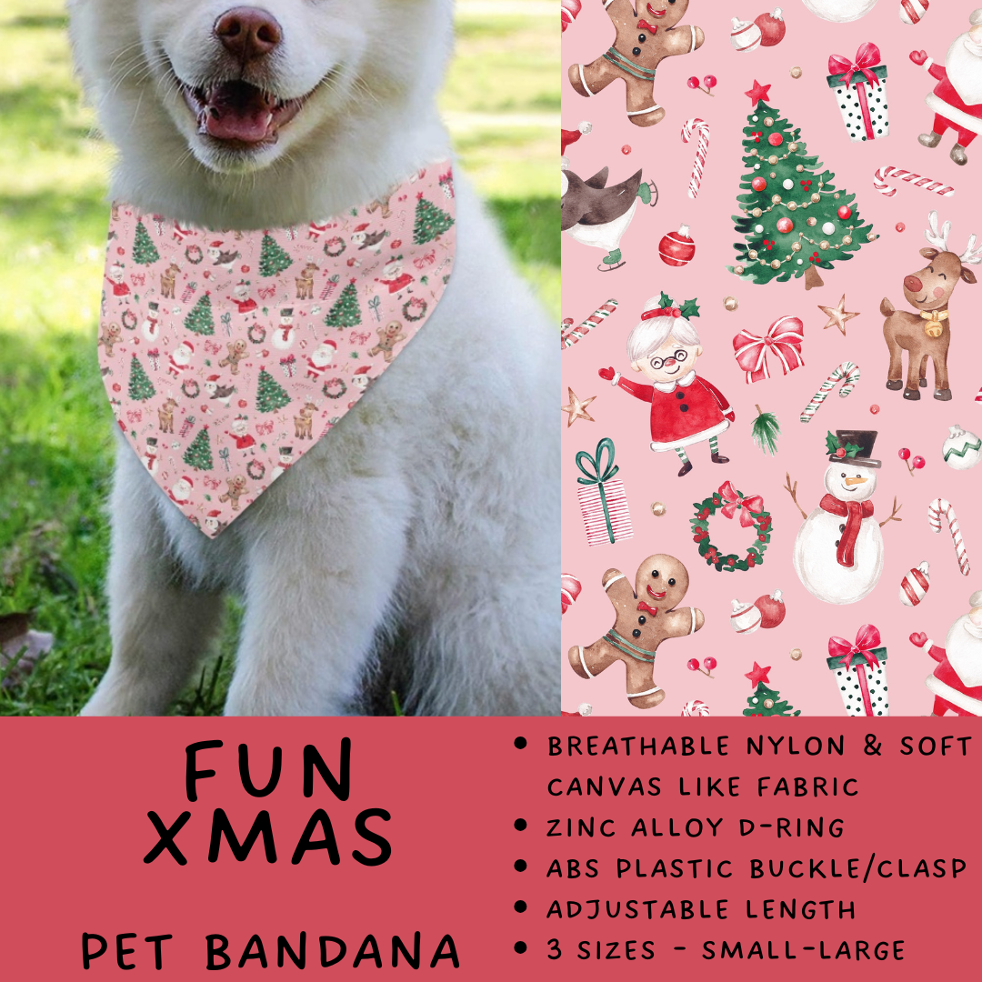 Batch #576 - Pet Gear 2 - Closes 8/28 - ETA late October - Fun Xmas Pet Bandana